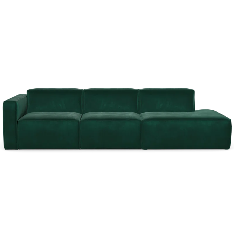 Alfie Velvet 3 Seater Sofa