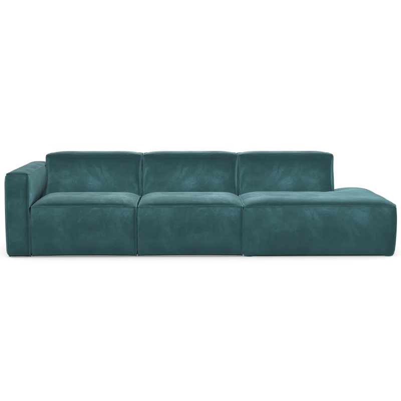 Alfie Velvet 3 Seater Sofa
