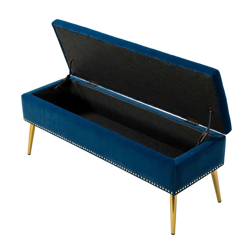 Isabella Rectangular Storage Ottoman Bench
