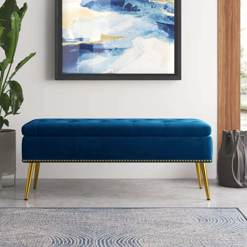 Isabella Rectangular Storage Ottoman Bench