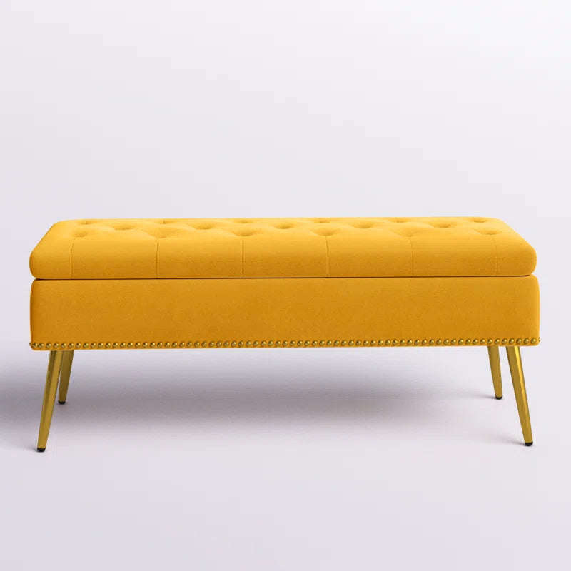 Isabella Rectangular Storage Ottoman Bench