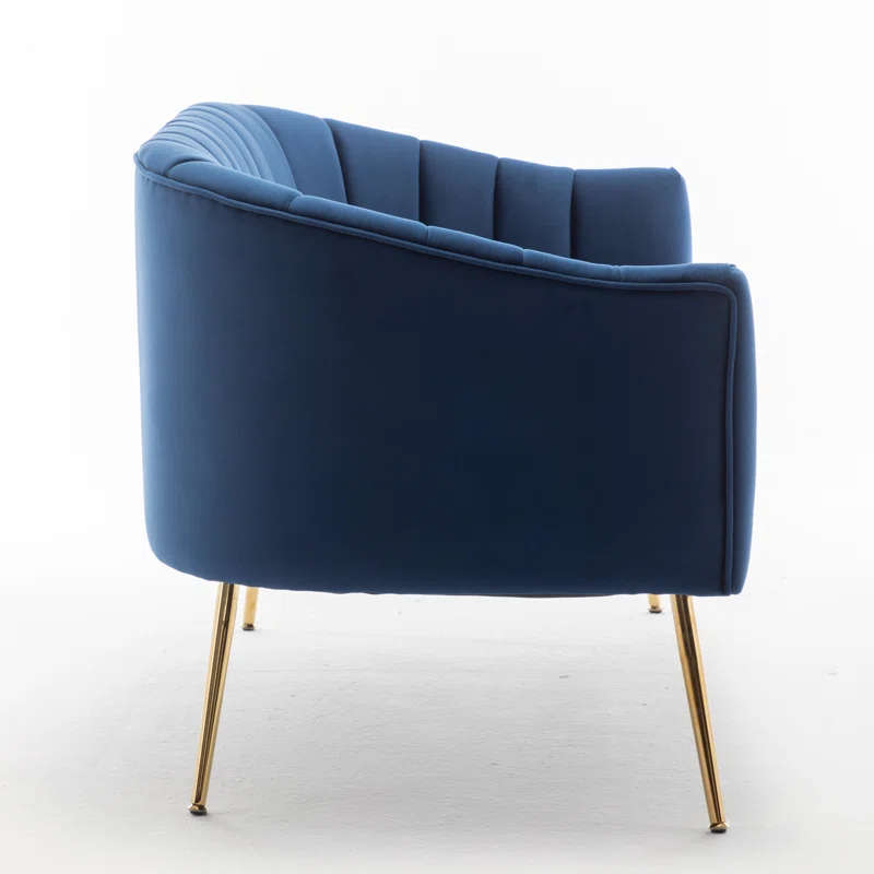 Lilly Velvet 2 Seater Loveseat Sofa