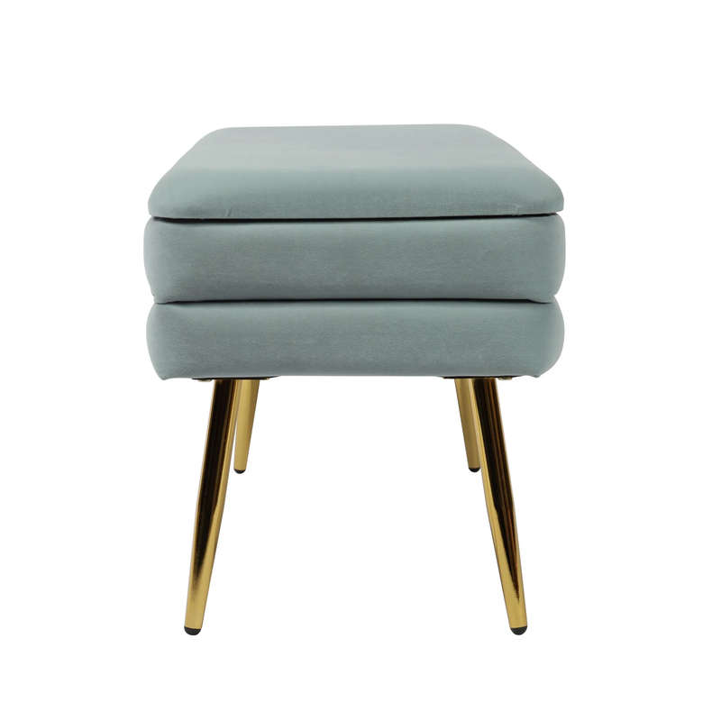Vira Rectangular Storage Ottoman Bench