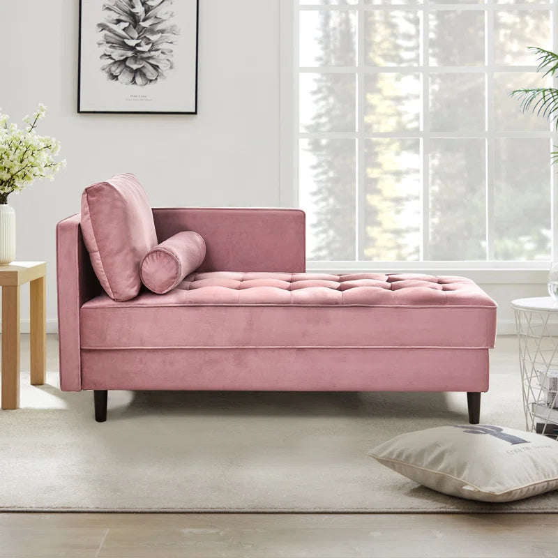 Navi Chaise Tufted Sofa Accent Chair