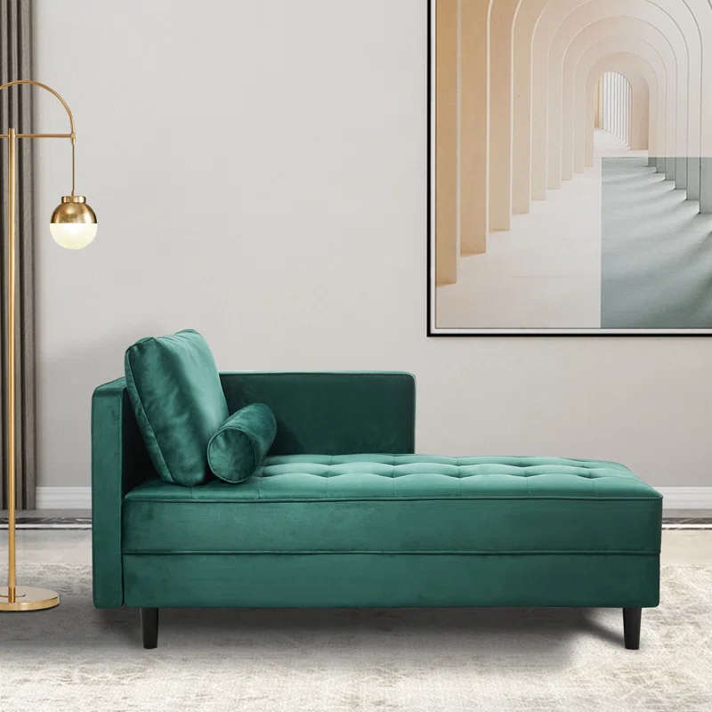Navi Chaise Tufted Sofa Accent Chair