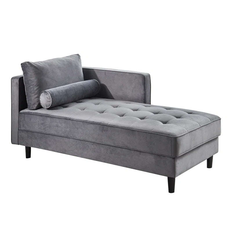 Navi Chaise Tufted Sofa Accent Chair