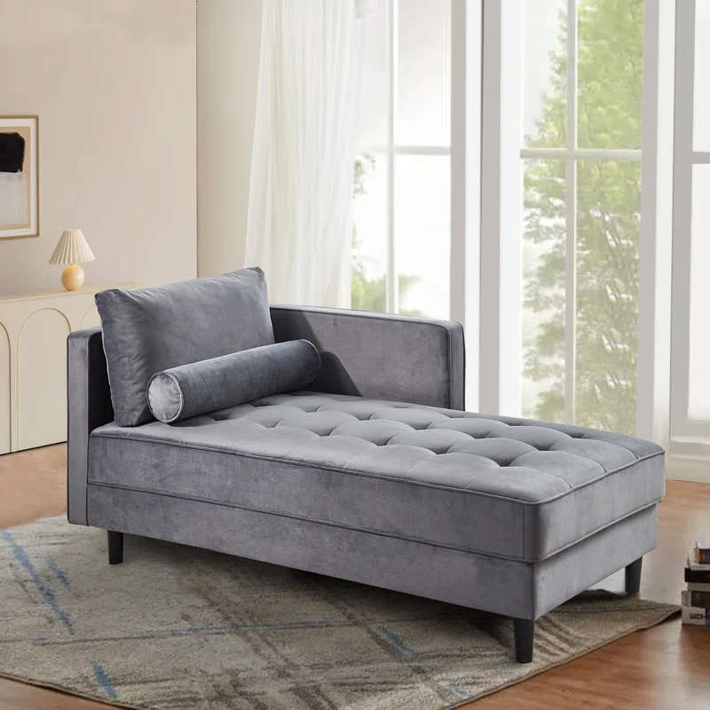 Navi Chaise Tufted Sofa Accent Chair