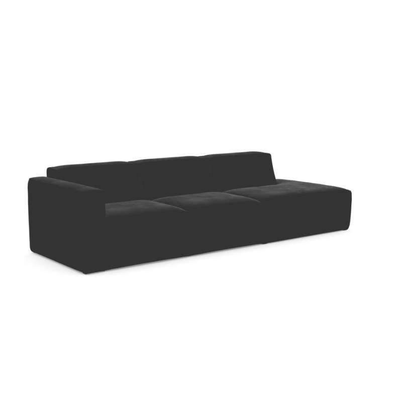 Alfie Velvet 3 Seater Sofa