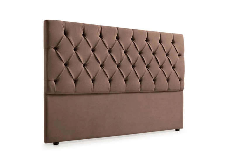 Bella Deep Buttoned Velvet Headboard