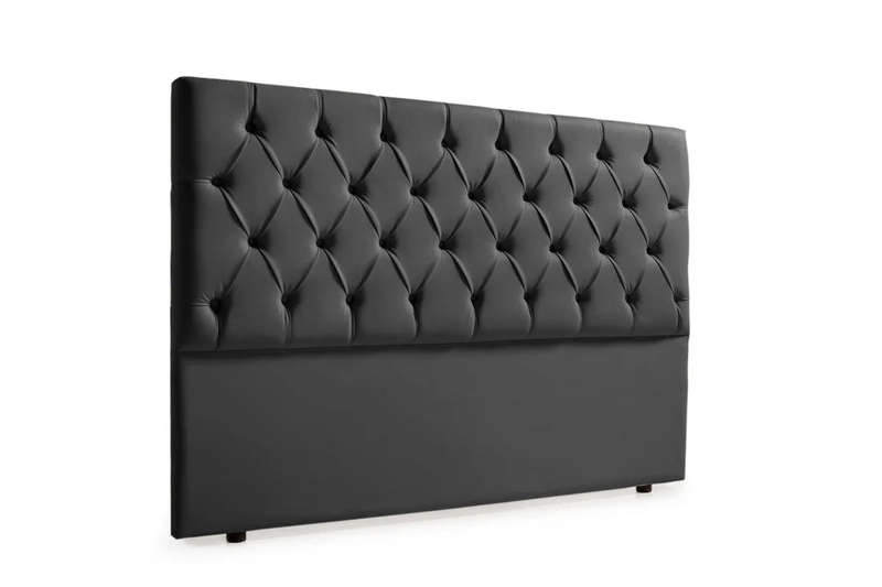 Bella Deep Buttoned Velvet Headboard