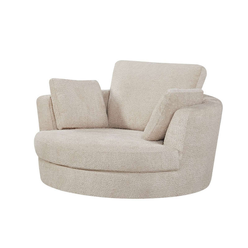 Atlas Barrel Lounger Accent Chair/ Cuddle sofa