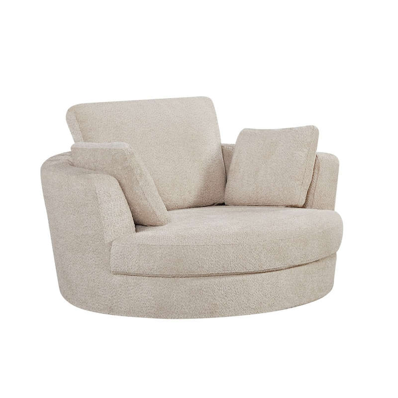 Atlas Barrel Lounger Accent Chair/ Cuddle sofa