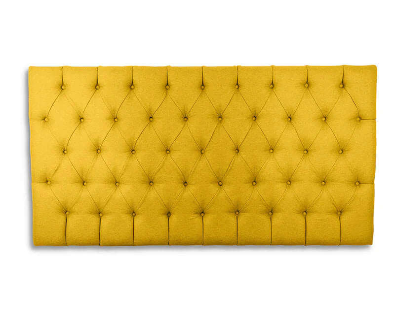 Ella Deep Button  Velvet Headboard