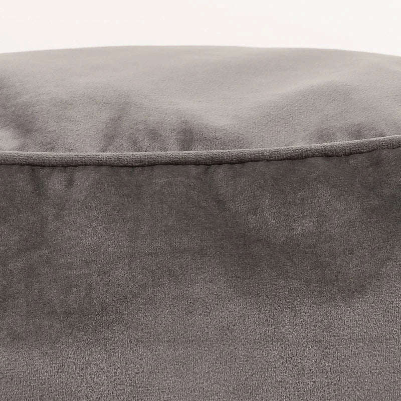 Jane Velvet Square Pouffe Ottoman