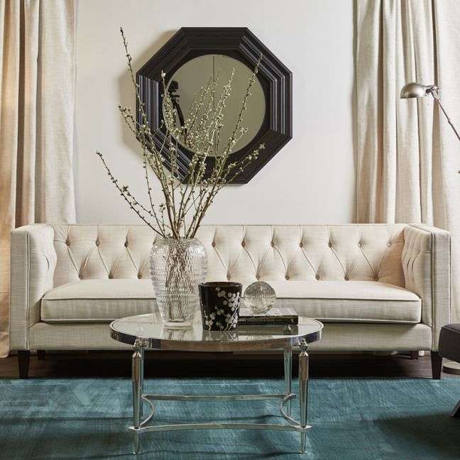 Alexis 3 Seater Tufted Sofa