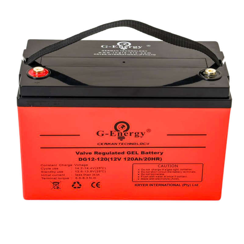 2 x 12V 120ah GEL Battery - G-Energy