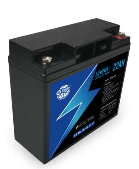 High-Cycle Lithium 12.8V 22AH LifeP04-Pack - Ingle (Box of 6 Units)