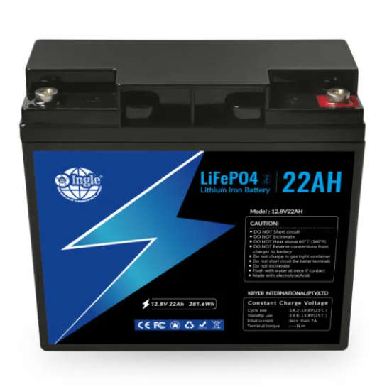 High-Cycle Lithium 12.8V 22AH LifeP04-Pack - Ingle (Box of 6 Units)