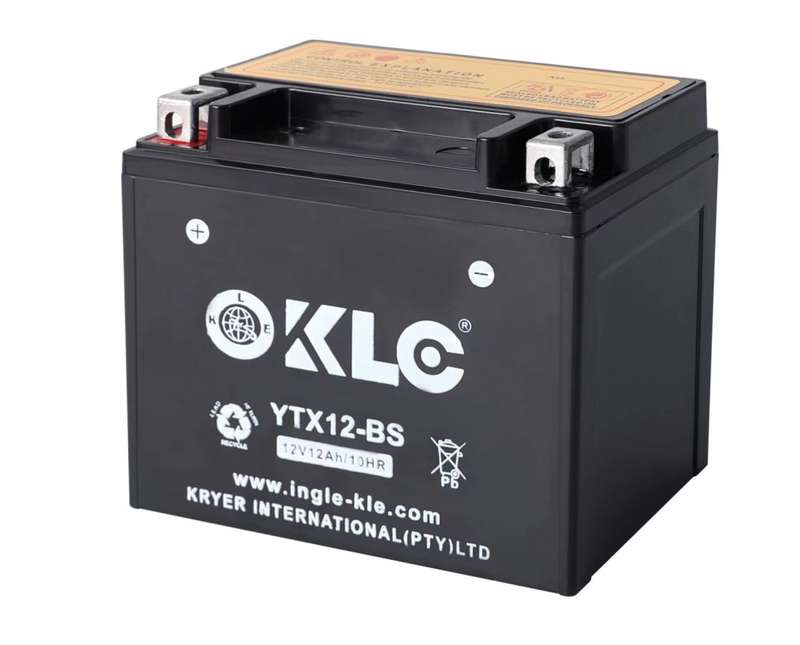 Motorcycle Battery KLE-YTX12-BS