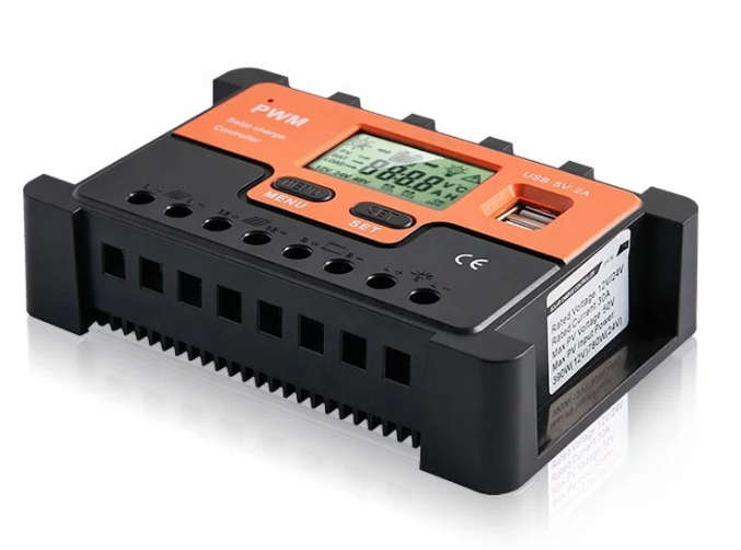 20A PWM 12/24V (Auto) Solar Charge Controller - AOITS (Double Solar Panel Input)