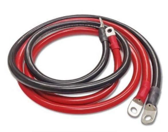 Copy of 35MM DC COPPER CABLE FOR INVERTER/BATTERY CONNECTIONS WITH LUGS -  1M(PAIR)