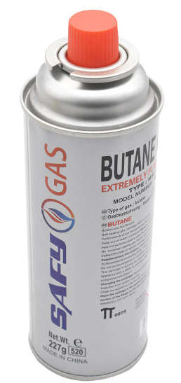 Pack of 4 - SAFY GAS - Butane Canisters 227g