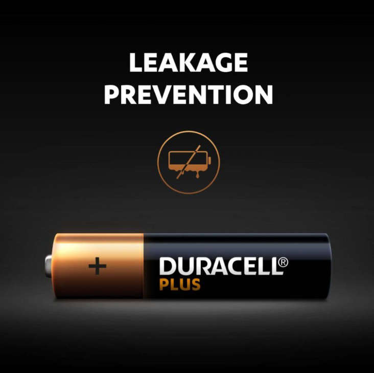 Duracell Plus AA Alkaline Batteries, 1.5V LR6 MN1500 - 16 Pack