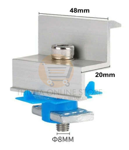 Solar Panel Side Clamps -10 Pack