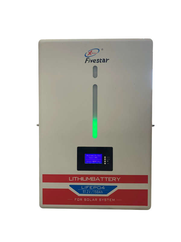 FIVESTAR 51.2V 150AH 7.68KWH LITHIUM BATTERY - LIFEPO4