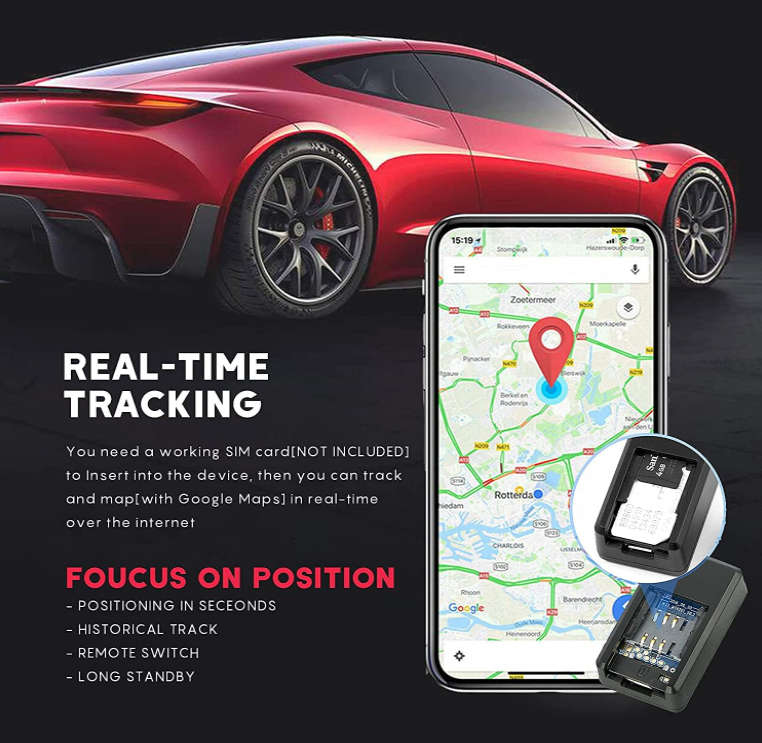 Mini GPS Real-time Car Locator Tracker Magnetic GSM/GPRS Tracking Device