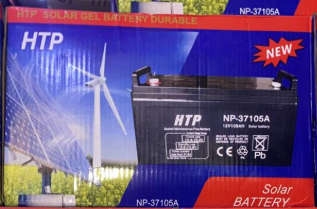 12V105AH Gel Deep Cycle Battery American Battery - HTP