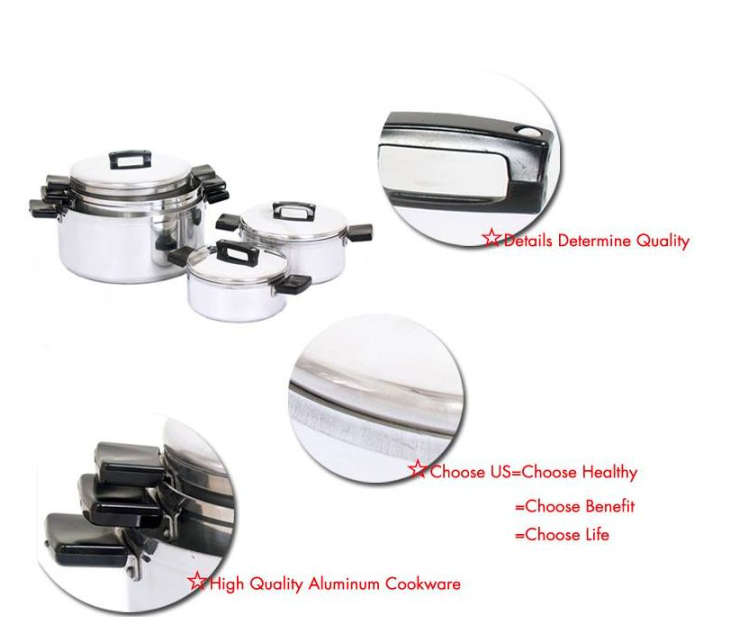 Bon Voyage - 10 Piece Pots Set with Bakelite Handles