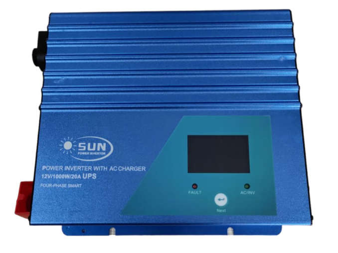 SUN UPS Inverter with Ac Charger 12V 1000W 20A