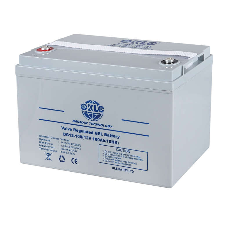 KLE 12v 100ah 20hr gel agm battery