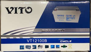 12V 100AH Deep Cycle Gel SLIM- VITO