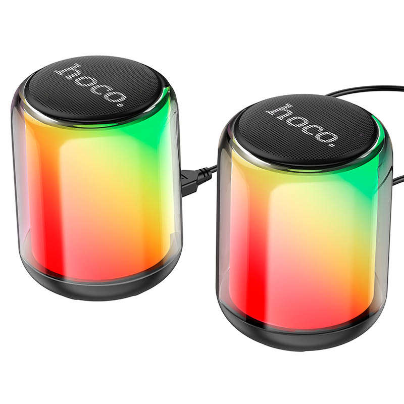 Wireless and wired speakers BS56 Colorful 2-in-1 for PC