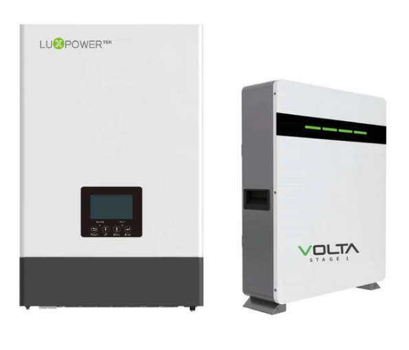 Loadshedding Kit - Inverter Off Grid Lux Power 5kW + Lithium Ion Battery Volta 5.12kWh