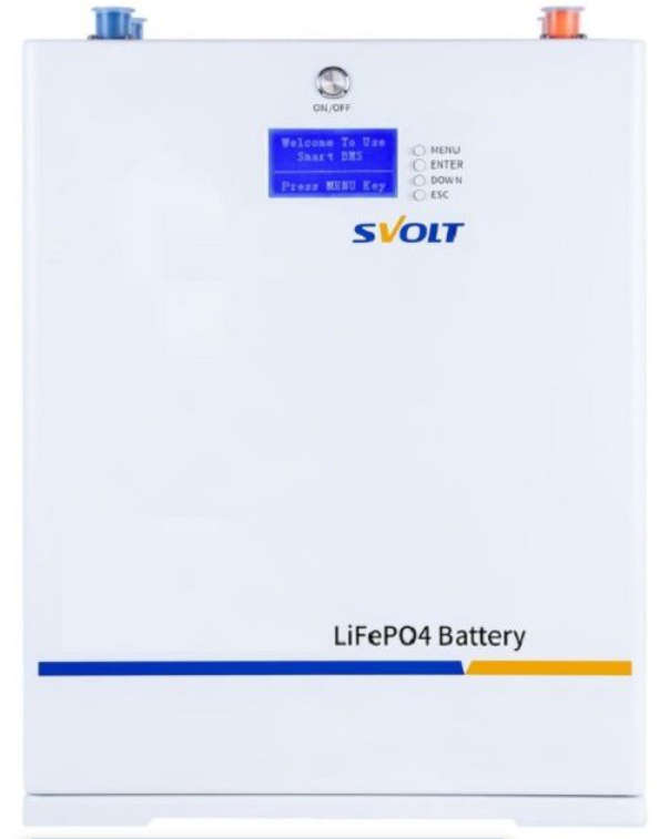 SVOLT 51.2V 106AH 5.43 kWh Lithium Ion Battery - Wall Mount