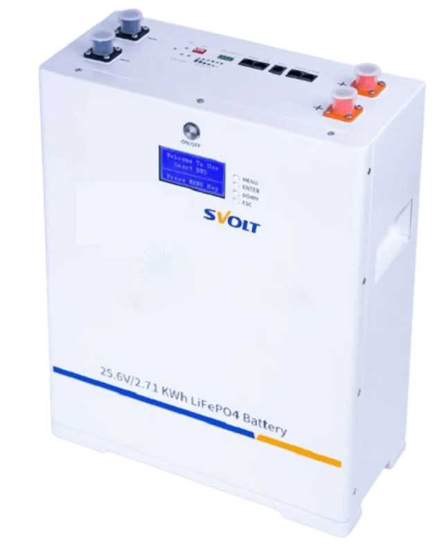 SVOLT 24V 106AH 2.71 KWH LITHIUM BATTERY