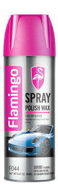 Flamingo Car Spray Polish Wax 450ml