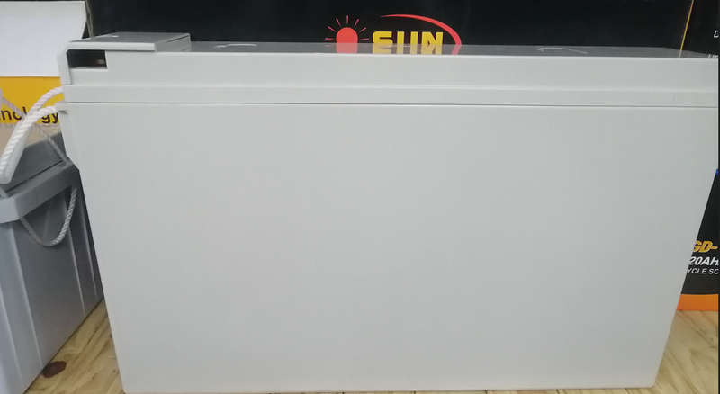 12V 200AH Deep Cycle Solar Gel Battery Slimline - SUN