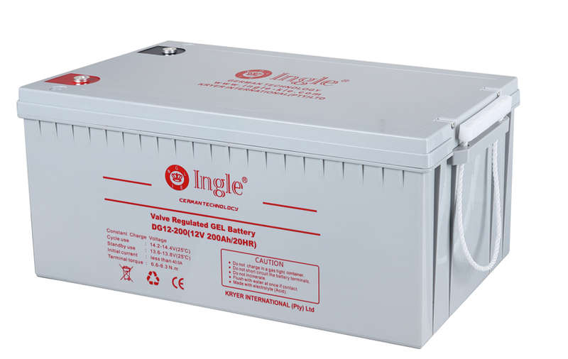 12V 200AH/20HR Deep Cycle AGM Battery - Ingle (100% Capacity)