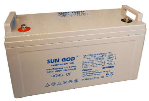 12V 120AH Deep cycle Gel Battery - SUN GOD
