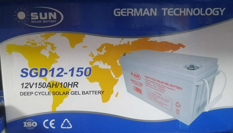 12V 150AH Gel Battery Block - SUN