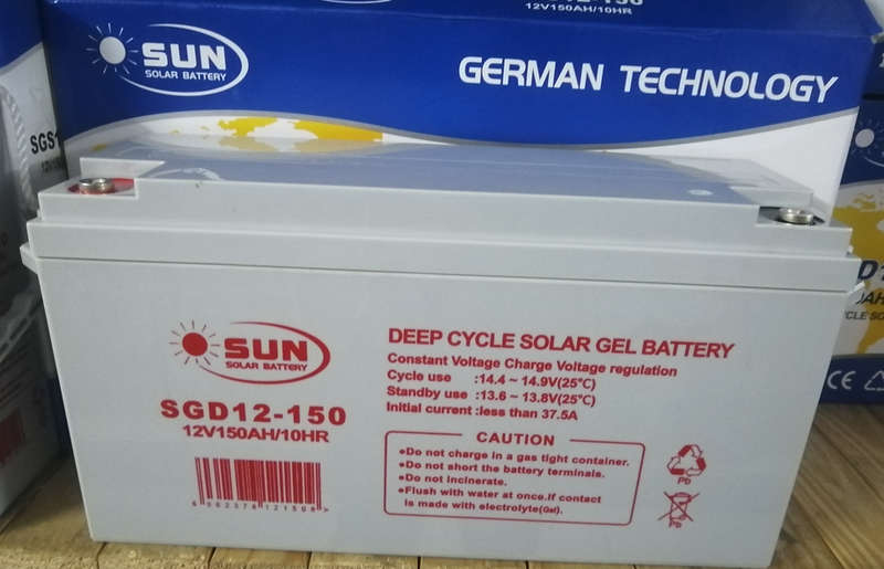 12V 150AH Gel Battery Block - SUN