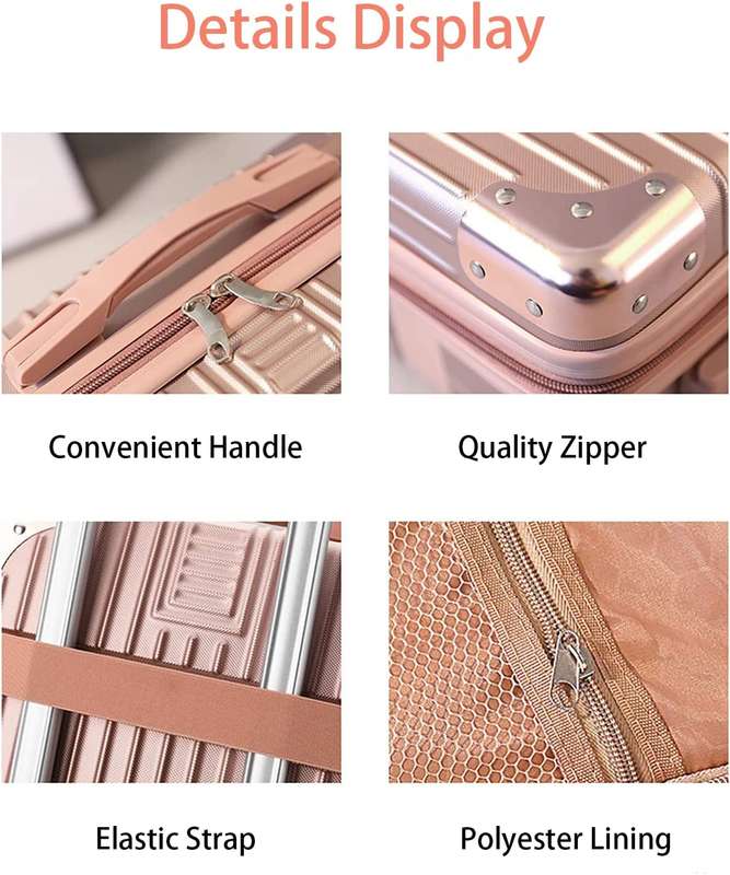 Hard Shell Cosmetic Travel Case
