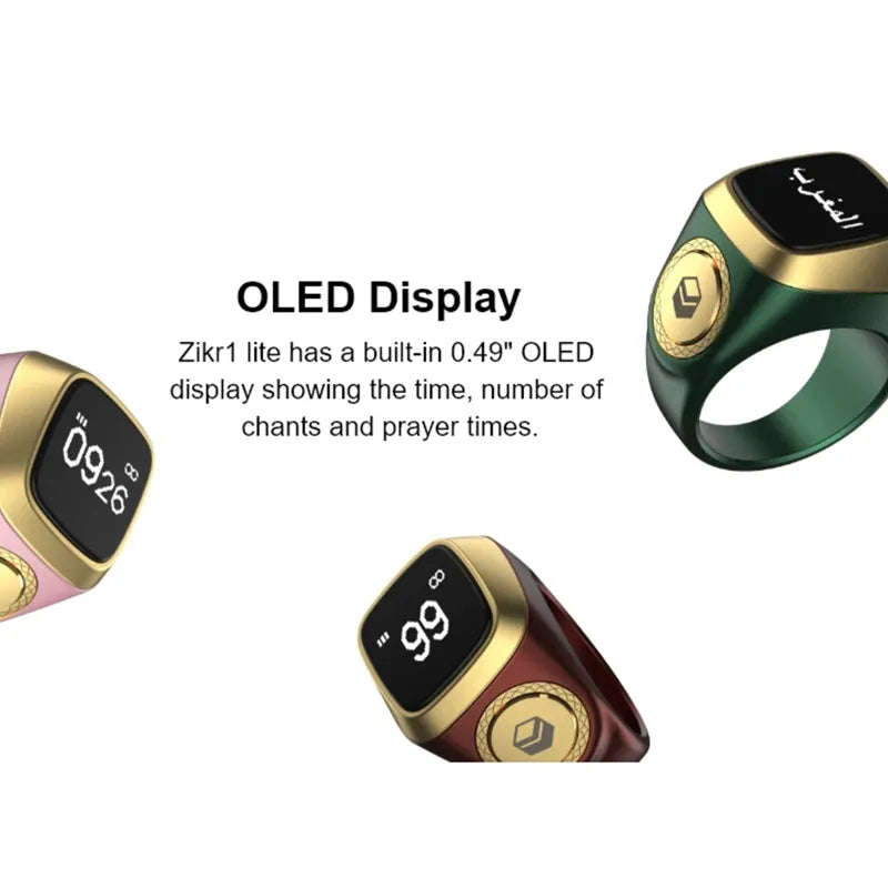 iQibla Zikr Ring - Smart Tasbee Counter