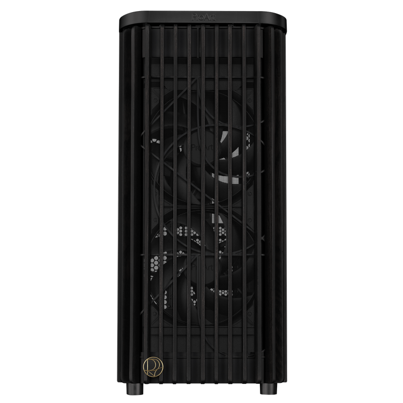ASUS ProArt PA401 Wood Edition Chassis with Tempered Glass Panel