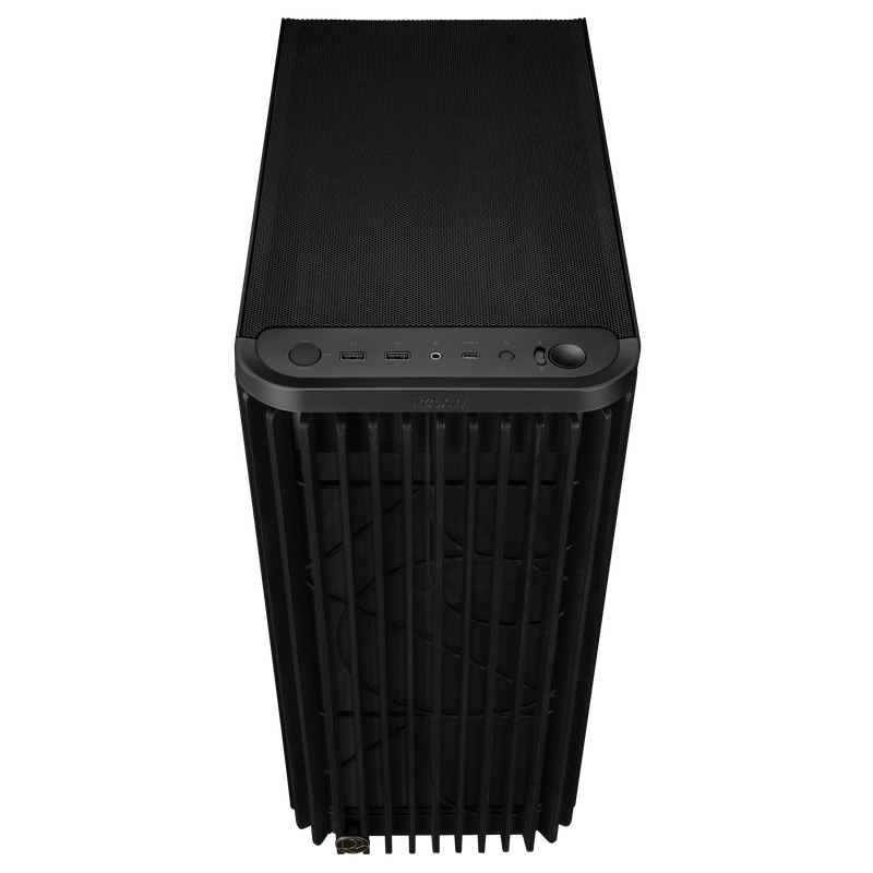ASUS ProArt PA401 Wood Edition Chassis with Tempered Glass Panel