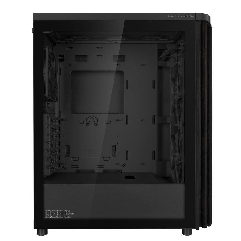 ASUS ProArt PA401 Wood Edition Chassis with Tempered Glass Panel
